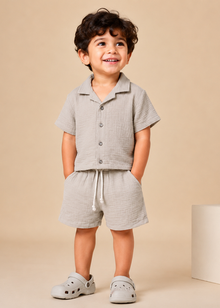 Muslin Co-ord Set Hover